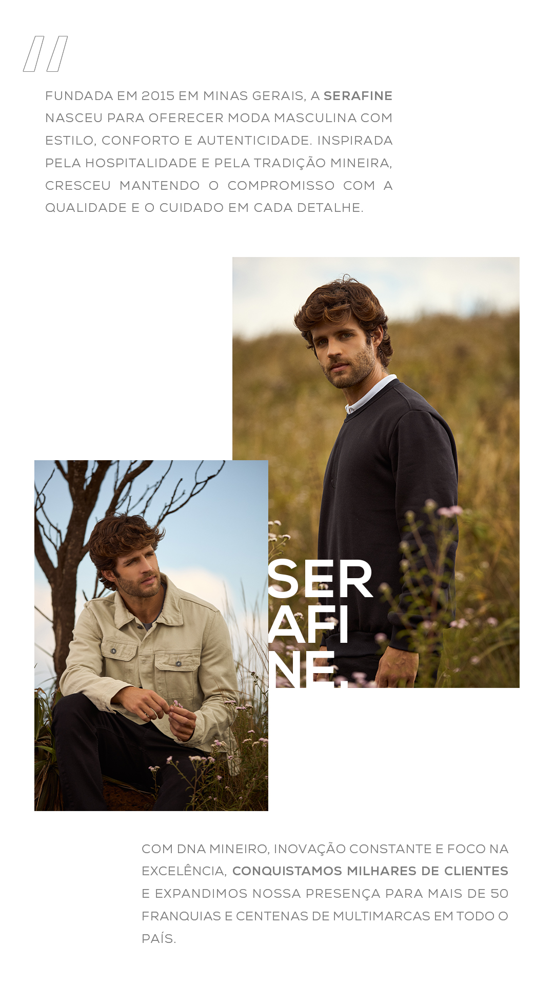 Serafine – Seção 1 Mobile